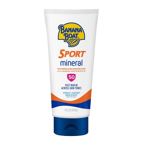 Banana Boat Sport Mineral Sunscreen SPF 50 Lotion