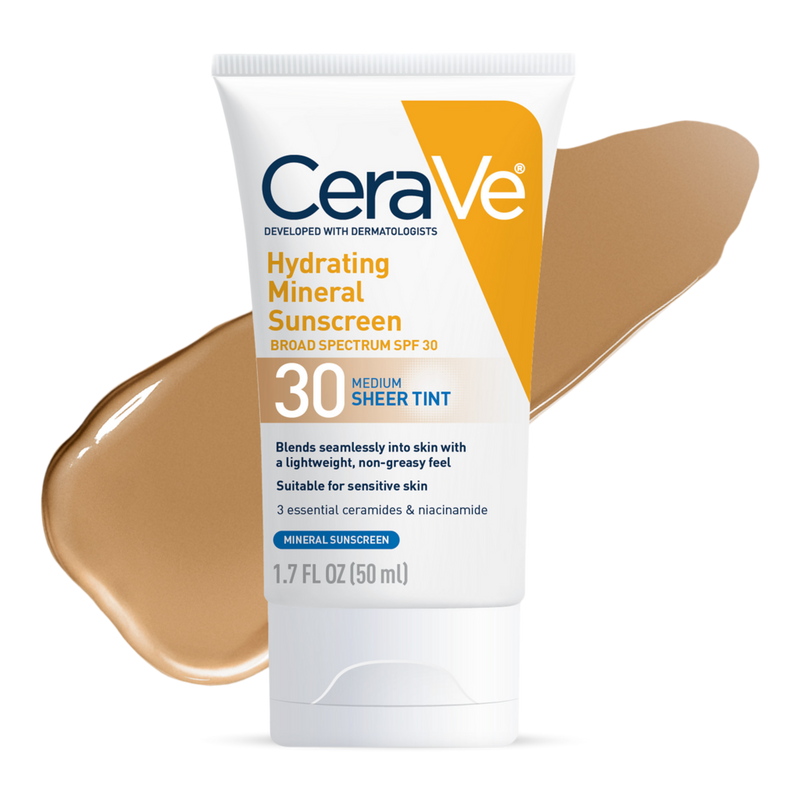CeraVe Hydrating Mineral Sunscreen SPF 30