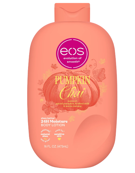eos Pumpkin Chai Shea Body Lotion